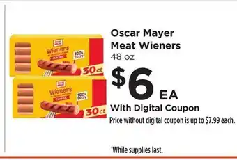 Food 4 Less Oscar Mayer Meat Wieners offer