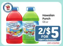 Tony’s Fresh Market Hawaiian Punch offer