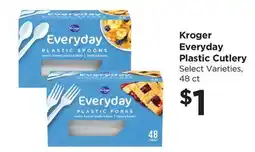 Food 4 Less Kroger Everyday Plastic Cutlery offer