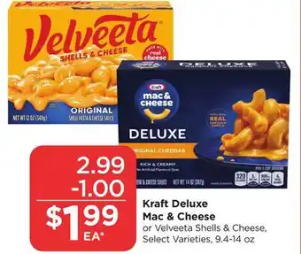 Food 4 Less Kraft Deluxe Mac & Cheese offer