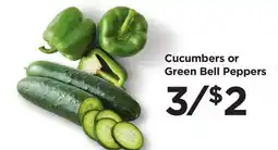 Food 4 Less Cucumbers or Green Bell Peppers offer