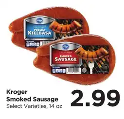 Food 4 Less Kroger Smoked Sausage offer