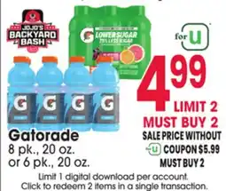 Jewel-Osco Gatorade offer
