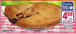 Jewel-Osco Apple Pie offer