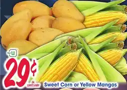 Jewel-Osco Sweet Corn or Yellow Mangos offer
