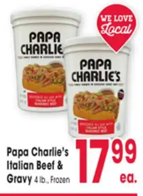 Jewel-Osco Papa Charlie's Italian Beef & Gravy offer