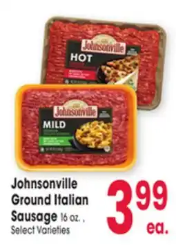 Jewel-Osco Johnsonville Ground Italian Sausage offer