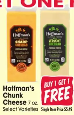 Jewel-Osco Hoffman's Chunk Cheese offer