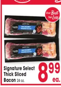 Jewel-Osco Signature Select Thick Sliced Bacon offer