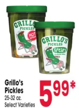 Jewel-Osco Grillo's Pickles offer
