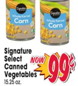 Jewel-Osco Signature Select Canned Vegetables offer