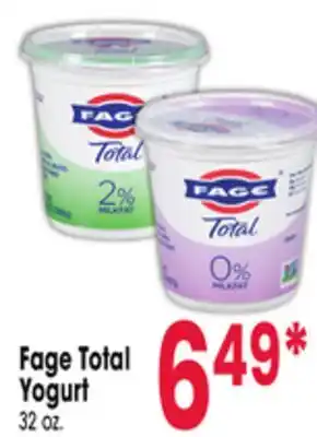 Jewel-Osco Fage Total Yogurt offer