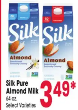 Jewel-Osco Silk Pure Almond Milk offer