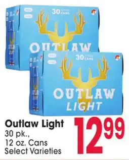 Jewel-Osco Outlaw Light offer