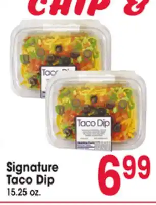 Jewel-Osco Signature Taco Dip offer