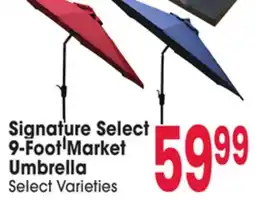 Jewel-Osco Signature Select 9-Foot Market Umbrella offer