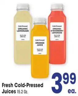 Jewel-Osco Fresh Cold-Pressed Juices offer