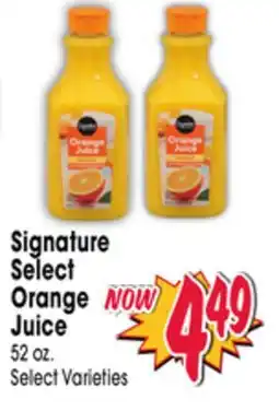 Jewel-Osco Signature Select Orange Juice offer