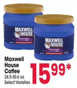 Jewel-Osco Maxwell House Coffee offer