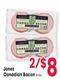 Jewel-Osco Jones Canadian Bacon offer