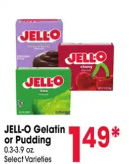 Jewel-Osco JELL-O Gelatin or Pudding offer