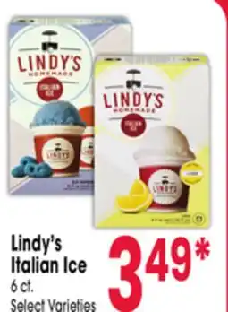Jewel-Osco Lindy's Italian Ice offer