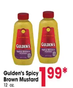 Jewel-Osco Gulden's Spicy Brown Mustard offer