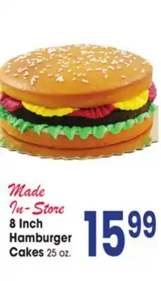 Jewel-Osco 8 Inch Hamburger Cakes offer