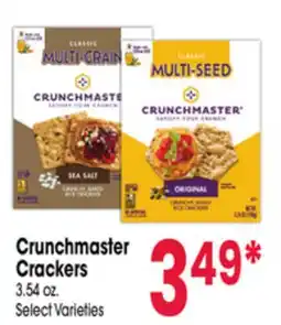 Jewel-Osco Crunchmaster Crackers offer