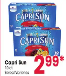 Jewel-Osco Capri Sun offer