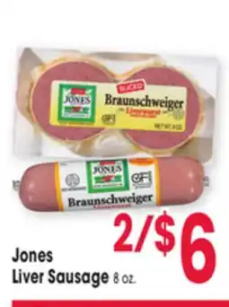 Jewel-Osco Jones Liver Sausage offer