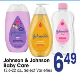 Jewel-Osco Johnson & Johnson Baby Care offer
