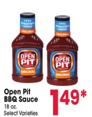 Jewel-Osco Open Pit BBQ Sauce offer