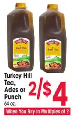 Jewel-Osco Turkey Hill Tea, Ades or Punch offer