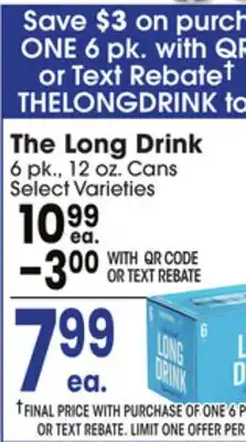 Jewel-Osco The Long Drink offer