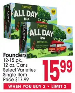 Jewel-Osco Founders offer