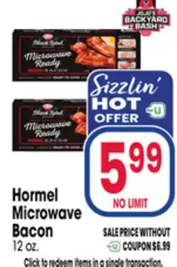 Jewel-Osco Hormel Microwave Bacon offer