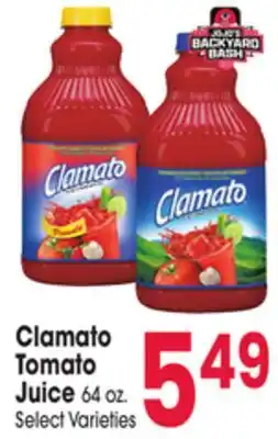 Jewel-Osco Clamato Tomato Juice offer