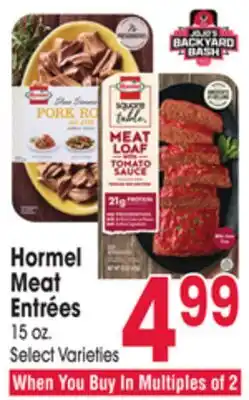 Jewel-Osco Hormel Meat Entrees offer