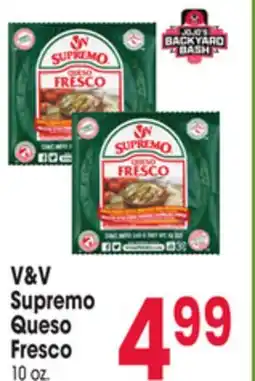 Jewel-Osco V&V Supremo Queso Fresco offer