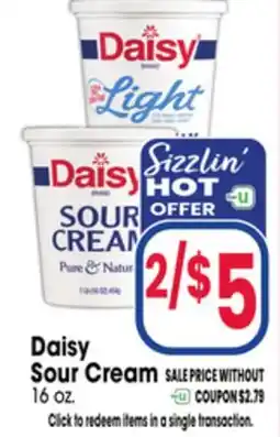 Jewel-Osco Daisy Sour Cream offer