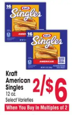 Jewel-Osco Kraft American Singles offer
