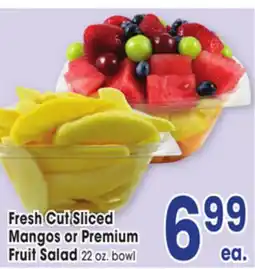 Jewel-Osco Fresh Cut Sliced Mangos or Premium Fruit Salad offer