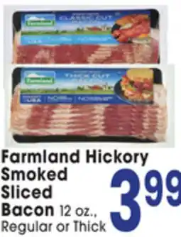 Jewel-Osco Farmland Hickory Smoked Sliced Bacon offer