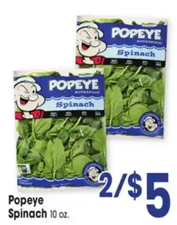 Jewel-Osco Popeye Spinach offer