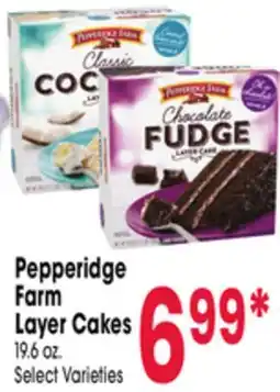 Jewel-Osco Pepperidge Farm Layer Cakes offer