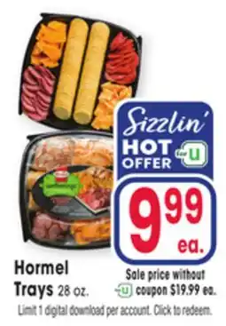 Jewel-Osco Hormel Trays offer