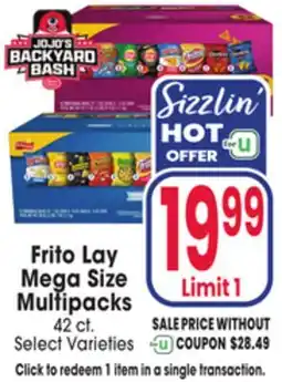 Jewel-Osco Frito Lay Mega Size Multipacks offer