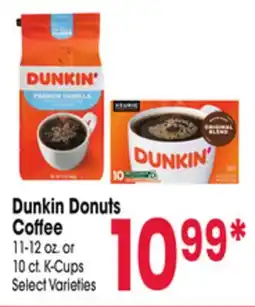 Jewel-Osco Dunkin' Donuts Coffee offer