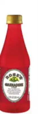 Jewel-Osco Rose's Grenadine offer